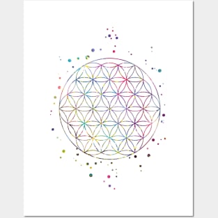 Flower of Life Posters and Art